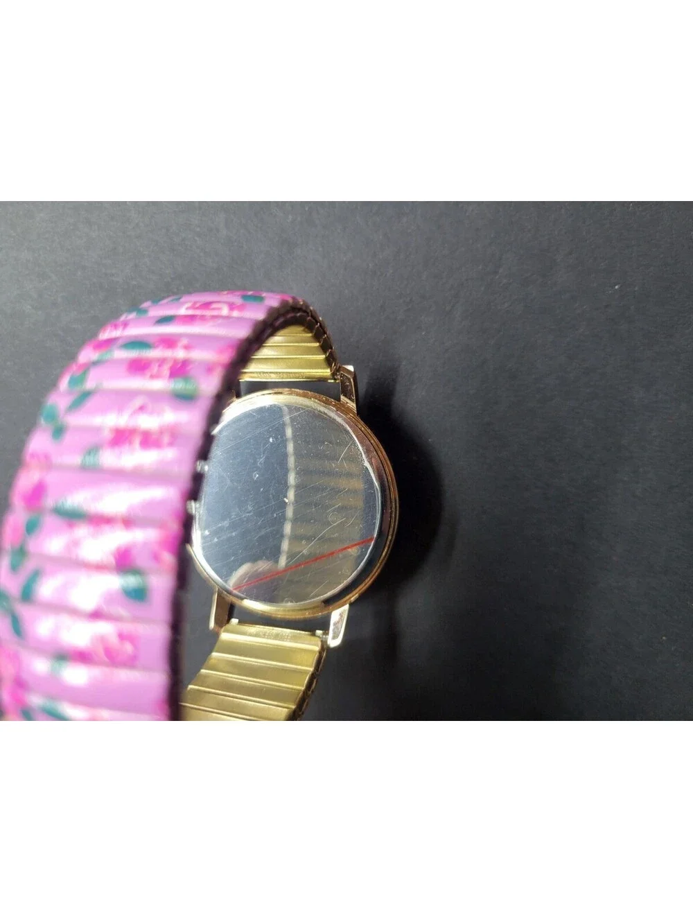 Macy's Womens Quartz Watch Pink Rose & Gold Analog   **SEE DETAILS**